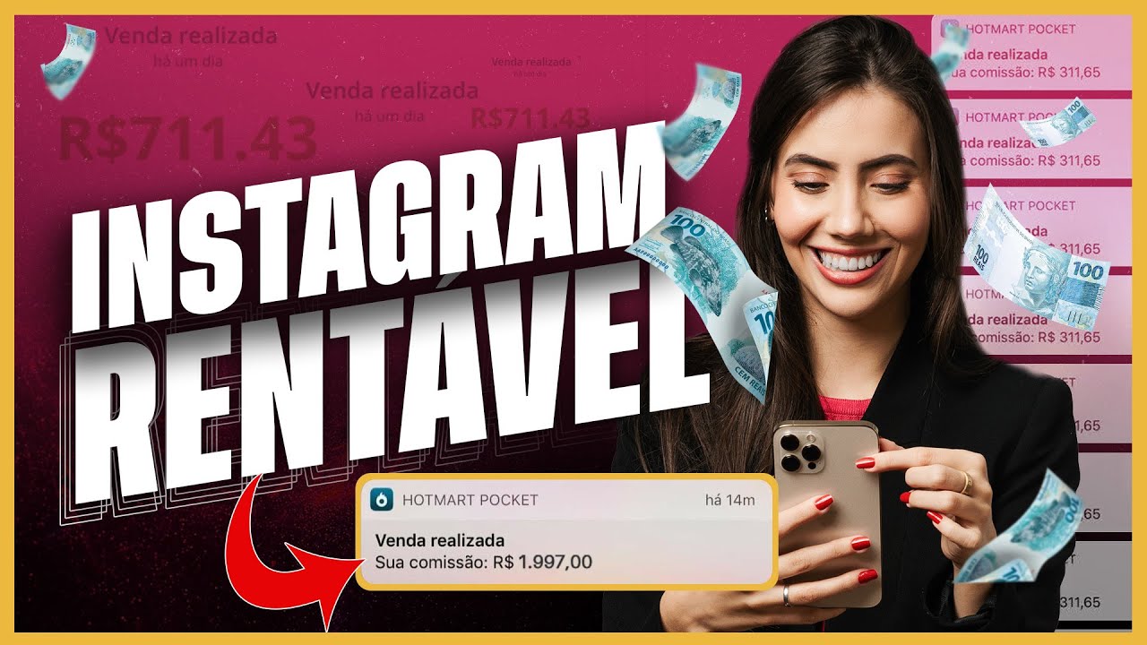 Como comecei a fazer dinheiro no Instagram