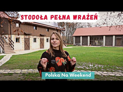 Spanie w Szałasach na 🌳 drzewach. Stodoła z Tyrolką 🎲 Nałęczów, Agroturystyka. Polska na Weekend.