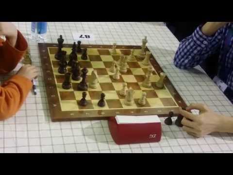 2015-12-18 FAIZRAKHMANOV, Ramil - MAKOVEEV, Ilya European Chess Blitz Round 11 Game 2