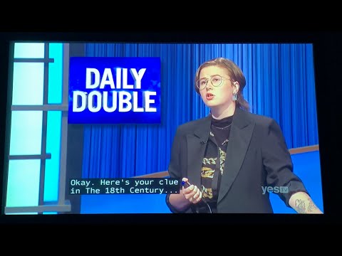 Double Jeopardy, Mattea Roach DAY 19 - 2nd Daily Double (4/29/22)