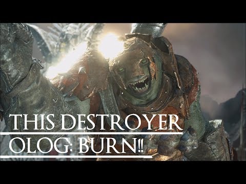 Shadow of War: Middle Earth™ Unique Orc Encounter & Quotes #42 HE LIKES TO SEE THE WORLD BURN!