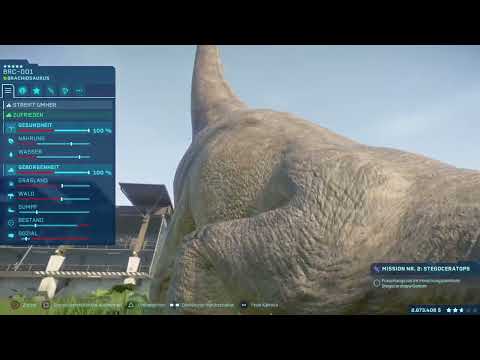 Let's Play Jurassic World Evolution - PS4 - 028 - DLC - Dr. Wus Geheimnisse - INGEN suche