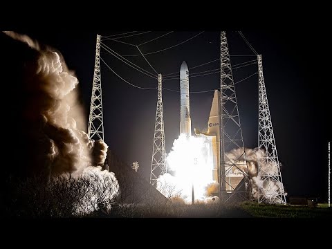 Video Thumbnail: "Auge Europas auf die Erde": Ariane 6 mit Satellit zur Klimaüberwachung gestartet