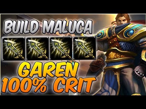 FECHEI 100% CRIT PARA O GAREN MID SÓ COM GUME DO INFINITO, NÃO TEM QUEM TANKE! - GAMEPLAY
