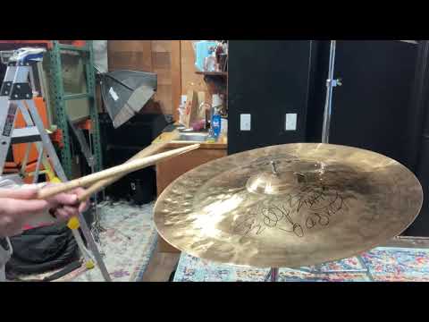 Carmine Appice's Sabian 19.5" Prototype China B (CA2 #9) Autographed!! image 13