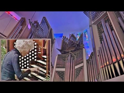 Karg-Elert | PRAISE THE LORD | Diane Bish at Coral Ridge Presbyterian Church, Fort Lauderdale