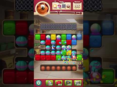 Toon Blast 3396 ⭐️⭐️⭐️ 3 star NO Boosters