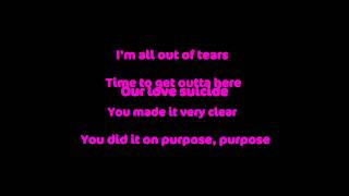 Tinie Tempah Ft. Ester Dean - Love Suicide[LYRICS] [HQ]