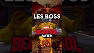Je NOTE les BOSS de DEADPOOL VR ! 🔥 #deadpool #boss #metaquest3