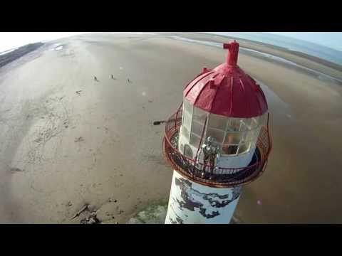 Talacre Beach Lighthouse and its ghost