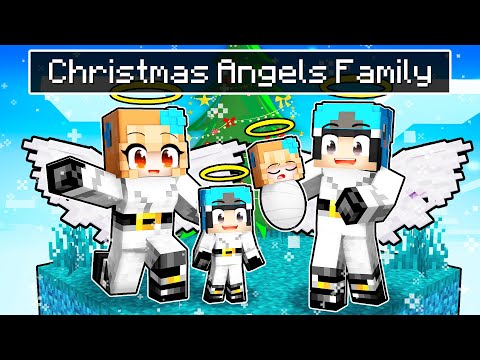 OMZ Christmas Angel Family Parody in Minecraft!