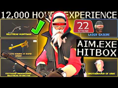 12000+ Hour Gamer Tries Huntsman🔸TF2 Gameplay