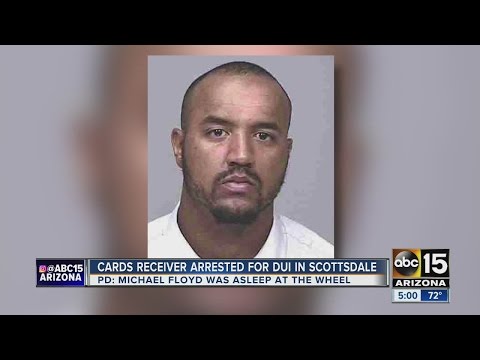 Scottsdale police stop, arrest Michael Floyd