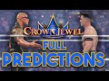 WWE Crown Jewel 2025 WINNER PREDICTIONS Full Match Card Predictions
