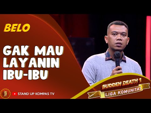 Stand Up Comedy Belo: Gak Mau Layanin Ibu-Ibu yang Belanja di Warung | SUCI Liga Komunitas