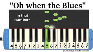 Download lagu Oh when the blues go marching in not pianika mp3