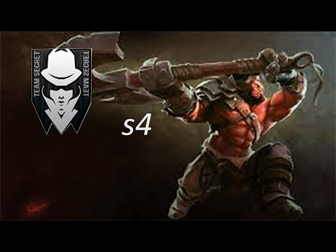 Dota2- s4 Axe- Team Secret vs Newbee - DAC 2015