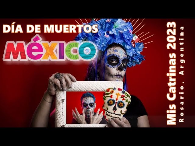 video de celebracion y book de fotos de catrinas para festejo de día de muertos en mexico