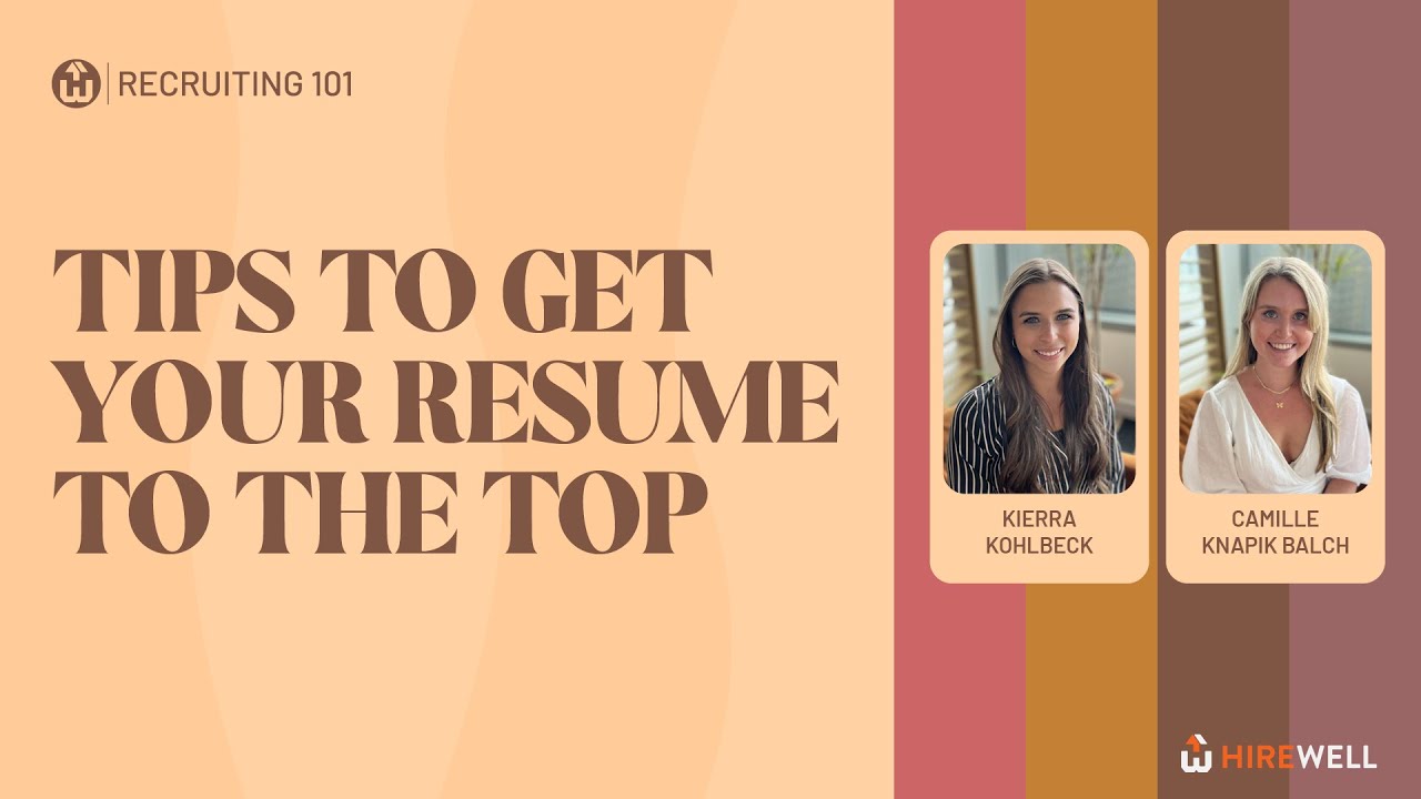 How to get your resume to the top of the stack - Recruiting 101 [Ep 15]
