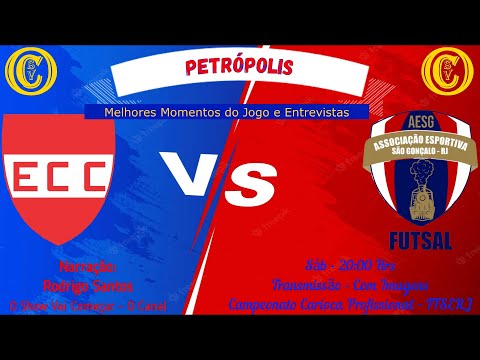 Melhores Momentos Corrêas x AESG   Campeonato Carioca Profissional   FFSERJ