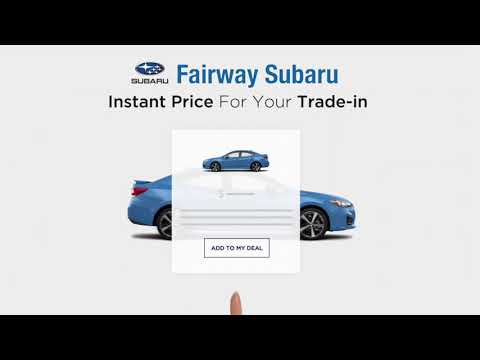 Buy Your Subaru Online With Fairway Subaru