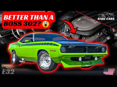 Plymouth's LEGENDARY Answer To The Z28 & BOSS 302 - The Rare 1970 Plymouth AAR Cuda