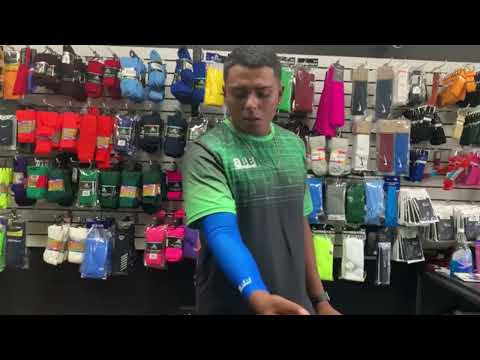 BBB Sports Moisture Wicking Compression Arm Sleeve Royal Blue