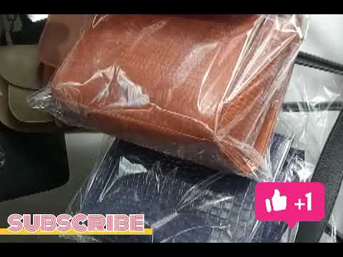 Leather bag laptop ladies purse wallet leather mein 100% leather