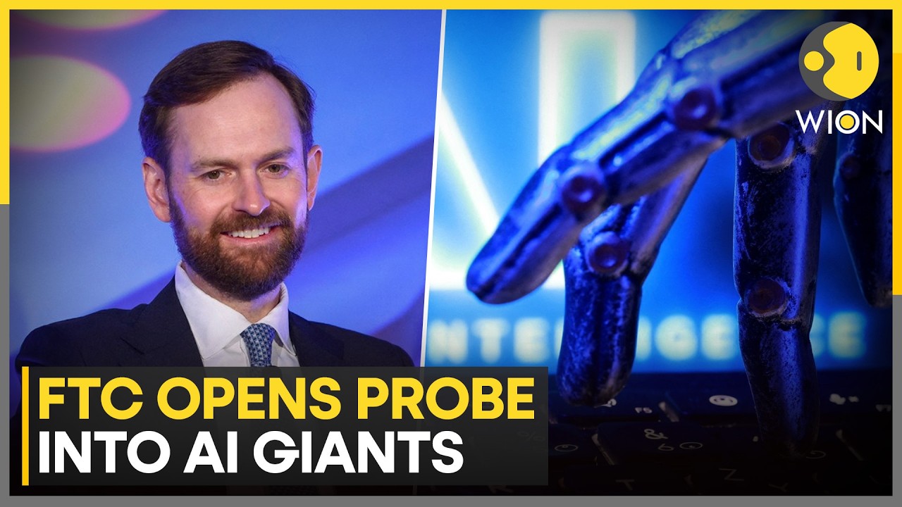 FTC Launches Industry-Wide Probe Into AI Developers Including Anthropic and OpenAI | WION News