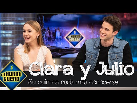 La química de Clara Galle y Julio Peña al conocerse: "Tiene una mirada intensa" - El Hormiguero