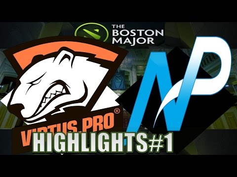 Virtus Pro VS Team NP #1 | Boston Major | Dota 2 Highlights 7.14