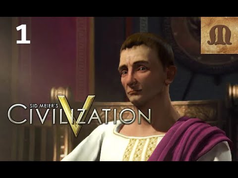 Let's Play Civilization 5 Vox Populi - Rome ep.1 (deity, epic)
