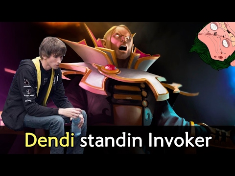 Dendi standin Invoker with NotLikeThis Pudge — Dota 2