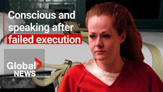Death row inmate conscious and speaking after failed execution, lawyers say