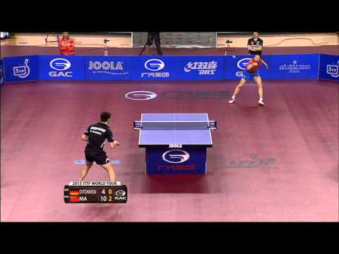 2013 Qatar Open MS-QF: Dimitrij Ovtcharov - Ma Long (full match|short form) HQ