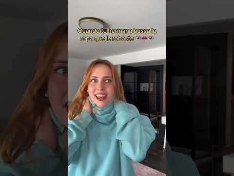 No es robado es préstamo a largo plazo sin aviso previo 👁️👄👁️ #humor #hermanas #ropa #kimrixs