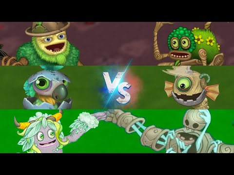 Monsters Duets of All Island #7 - Similar Monster Sounds | My Singing Monsters