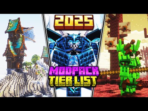 The BEST Minecraft Modpacks of 2025 TIER LIST (my honest takes)