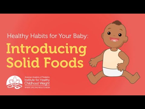 When & How to Start Solid Foods for Your Baby | AAP