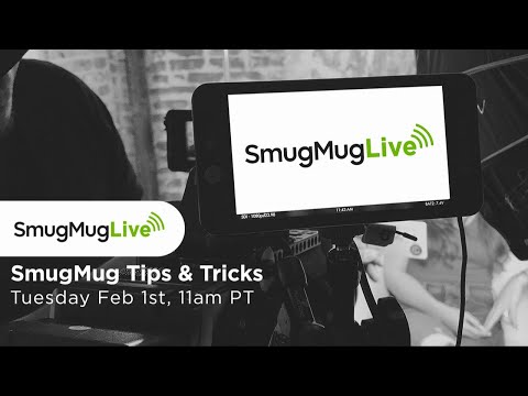 SmugMug Live! Episode 117 - Updates to the Library & how to find a Font
