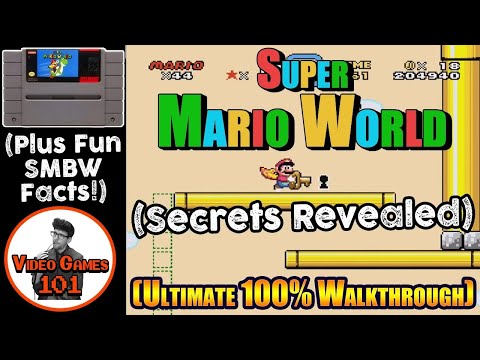 Super Mario World Walkthrough | 100% Guide | Video Games 101
