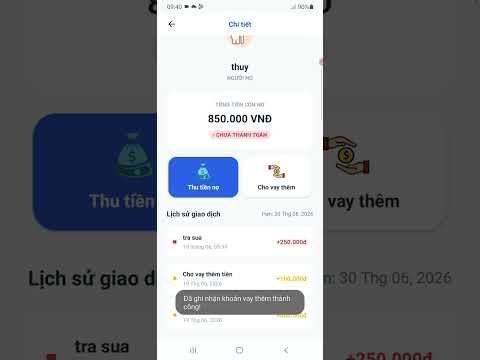Sổ ghi nợ video thumbnail