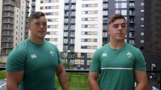 Ireland U20 front rows take on the 20:20 challenge