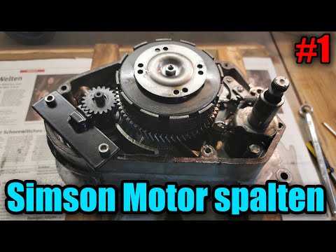Simson engine splitting and disassembling | Engine regeneration | Engine project part 1 | Blinkwa...