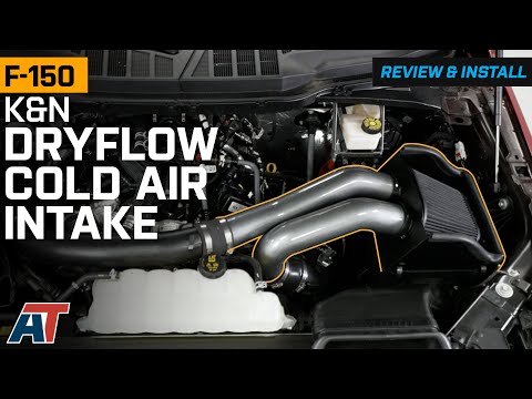 2015-2025 EcoBoost F-150 K&N DRYFLOW Cold Air Intake Review & Install
