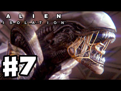 Alien: Isolation - Gameplay Walkthrough Part 7 - Lurking Everywhere! (PC Gameplay with Facecam)
