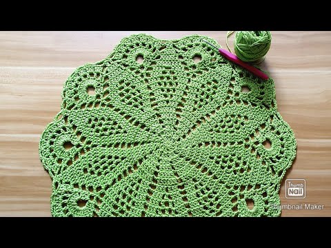 crochet table centerpiece tutorial / thalposh crochet / crochet doily