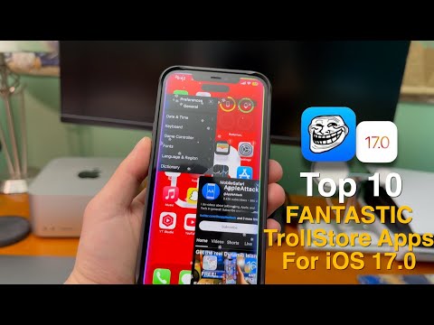 Top 10 FANTASTIC TrollStore Apps for iOS 17.0/16.5!