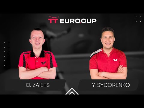 12:00 Oleksii Zaiets - Yaroslav Sydorenko 09.12.2023 TT Euro.Cup Ukraine Professional. TABLE 3