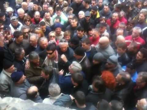 Wonderful spontaneous singing in Split, Croatia